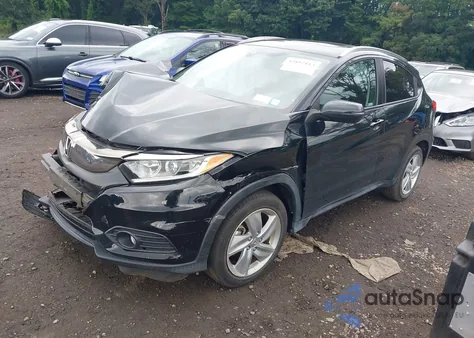 2019 Honda Hr-V Ex-L z USA, uszkodzony, nr VIN 3CZRU6H76KM724477